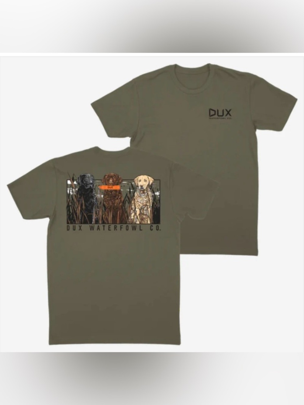 NWT Men's DUX Waterfowl Company Retriever T-Shirt Size Medium